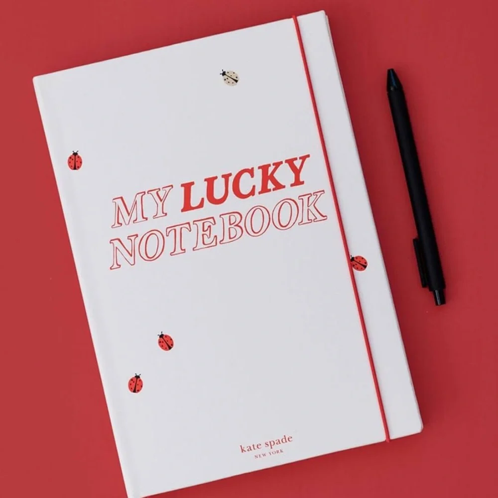🆕 Kate Spade My Lucky Notebook
